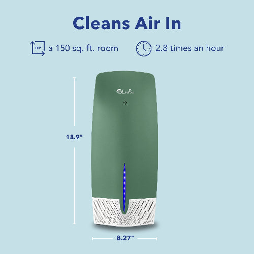 LivePure True HEPA Air Purifier w/Granular Carbon Insert LP470THP