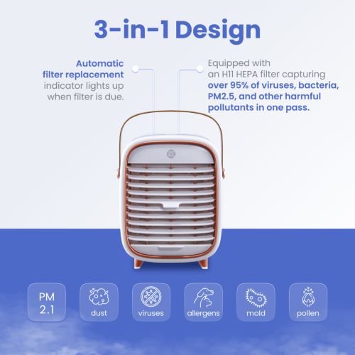 QT3 Portable Air Purifier