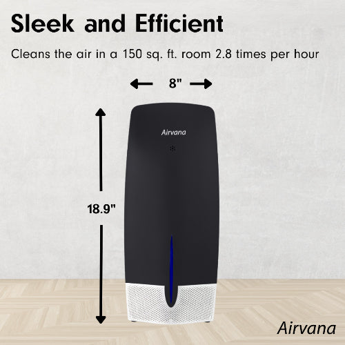 Airvana Capri True HEPA Air Purifier w/Granular Carbon Insert AV470THP