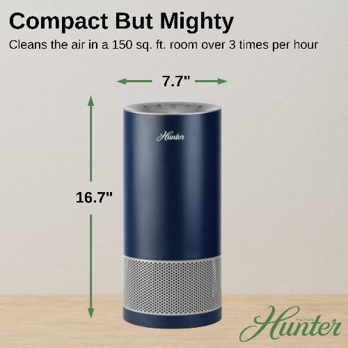 Hunter True HEPA Cylindrical Tower Air Purifier HP400