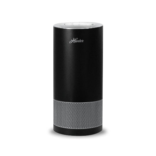 Hunter True HEPA Cylindrical Tower Air Purifier with UVC Light Technology HP450UV
