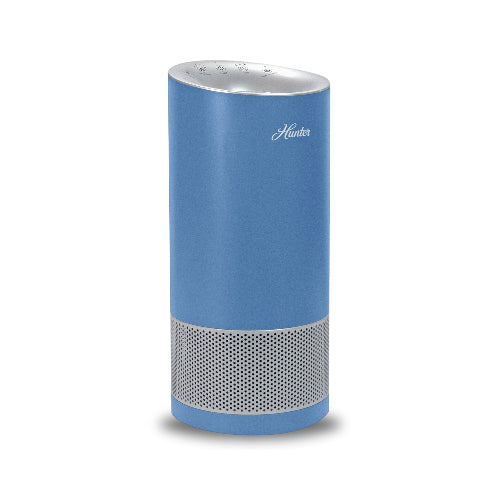 Hunter True HEPA Cylindrical Tower Air Purifier with UVC Light Technology HP450UV