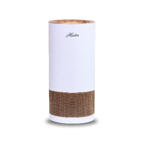 Hunter True HEPA Cylindrical Tower Air Purifier with UVC Light Technology HP450UV