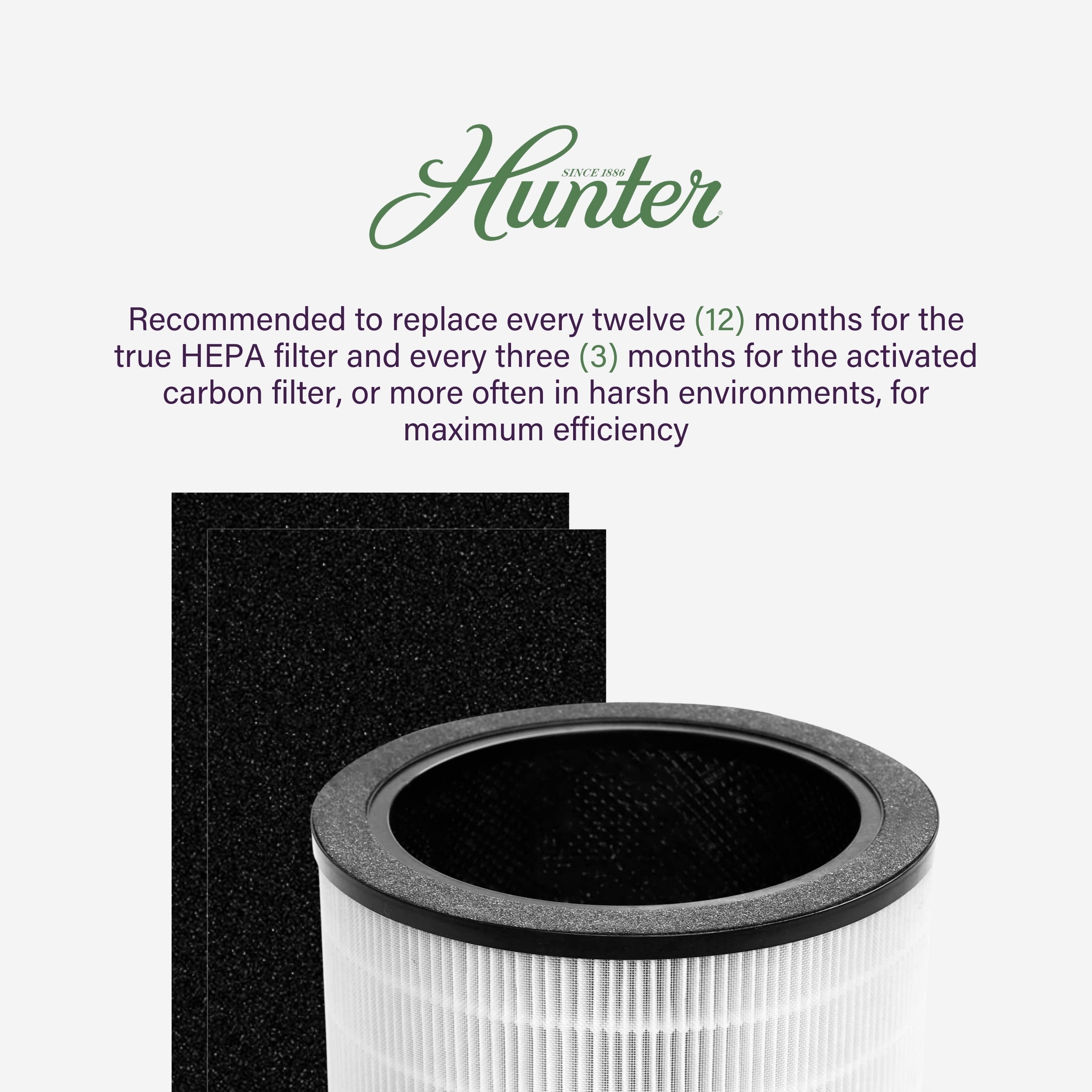 Hunter Replacement Air Purifier Filter For  HPH625 2 in 1 Air Purifier & Humidifier Combo