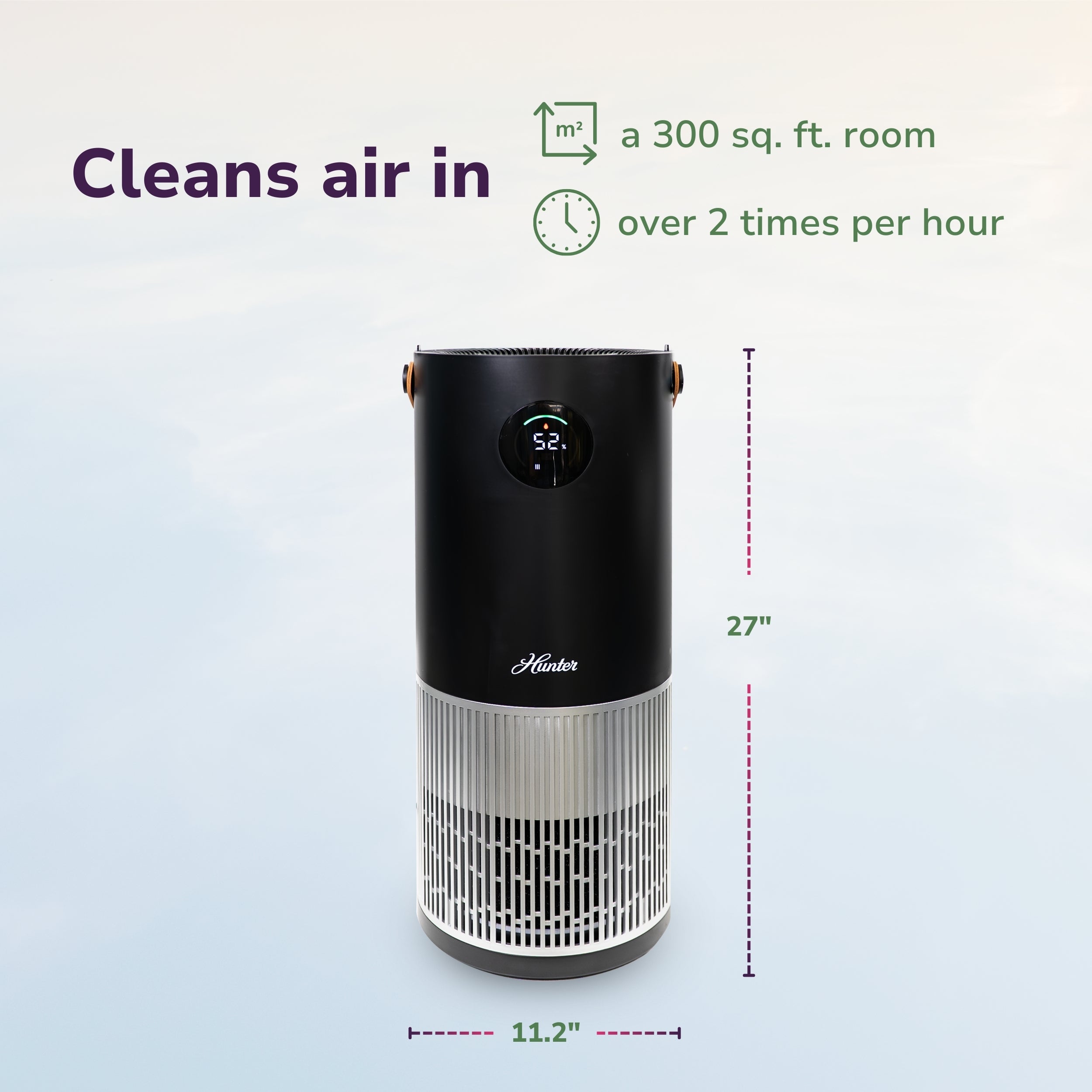 Hunter 2-in-1 True HEPA Air Purifier & Humidifier HPH625